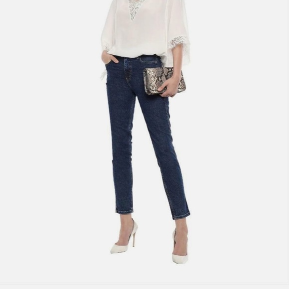 BNWT | IRO JEANS | industrial blue skinny jeans | size 25 - Picture 1 of 6